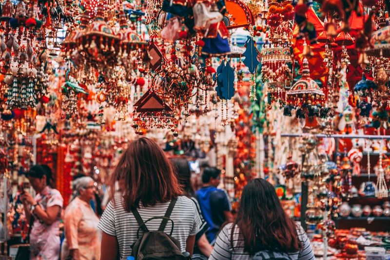 Mercado en India