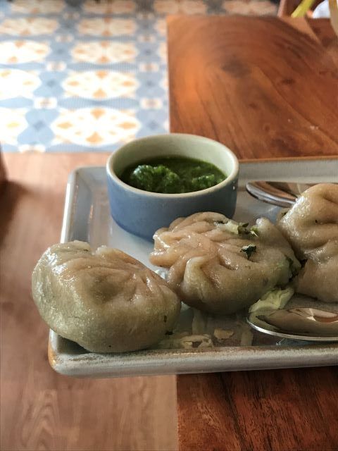 Momos de castaña de agua