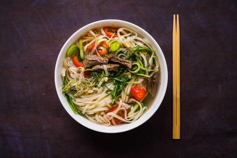 Pho vietnamita sin gluten