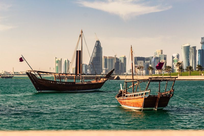 Barcos tradicionales en Qatar