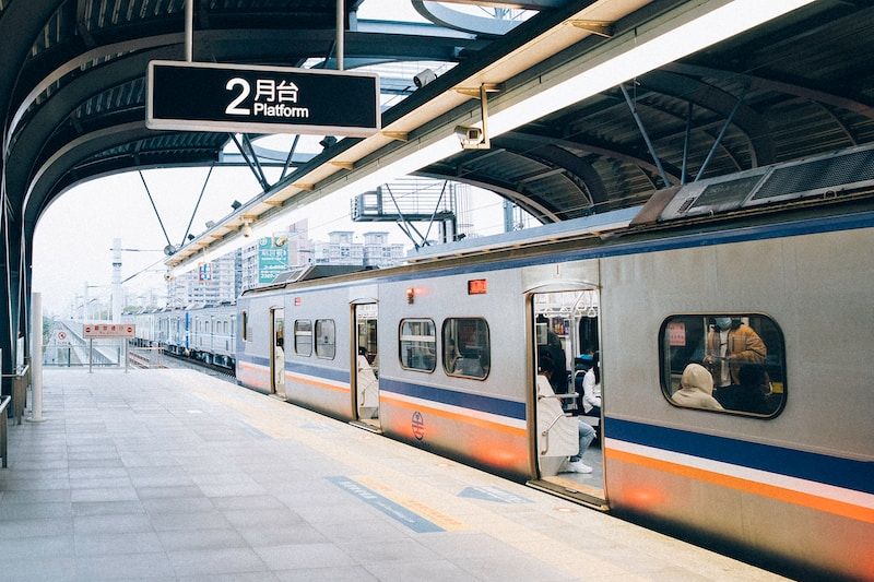 Tren para viajar en Taiwán