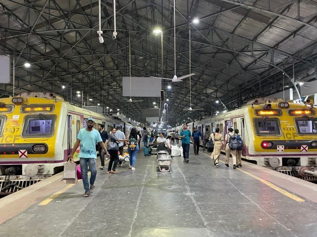 Estación de tren de Bombay