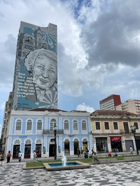 Mural en el Paço da Liberdade