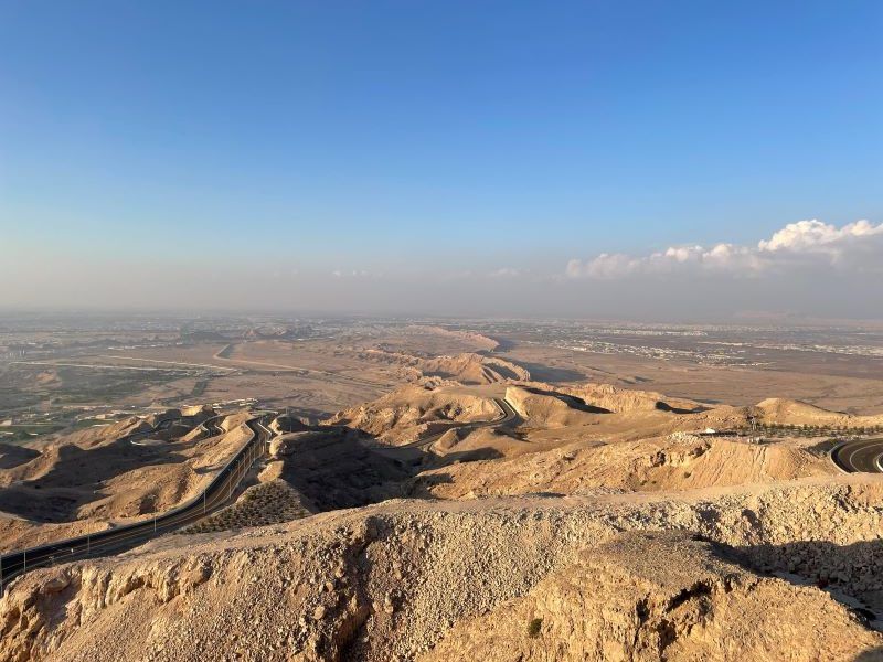 Carretera a Jebel Hafeet