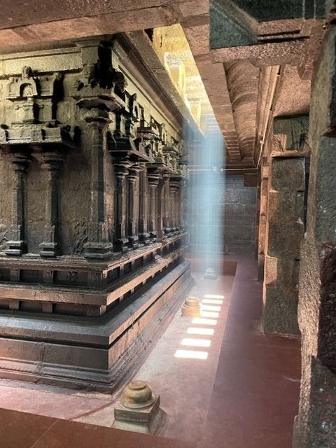 Interior del templo de Kanyakumari