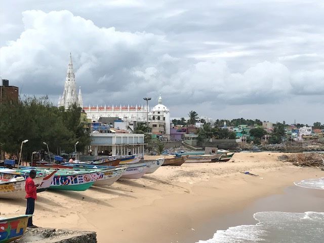 Pueblo de pescadores de Kanyakumari